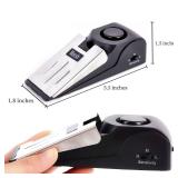 Door Stop Alarm, Door Stopper with 120DB Security Alarm, Floor Wedge Doorstop for Travel Apartment Home House (Pack of 1)