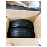 4.10/3.50-4 Tire and Wheel Flat Free, 10x3.50-4