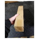 KAMANINA White Curtain Rod No Drilling 32 to 58 Inches, 5/8 Inch Adjustable Curtain Rods for Windows with 3M Adhesive Brackets 2 Pack