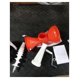 Tomato Strainer - Passata Maker - Separates tomato pulp from seeds & Skin - Suction Cup Base Tomato Press & Sauce Maker-Easily Purees, No Peeling, Deseeding, or Coring Necessary