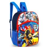 Transformers Backpack for Kids with 16 Backpack Featuring Optimus Prime, Bumblebee Transformers School Bag for Boys