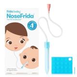 Frida Baby NoseFrida SnotSucker for Baby, Nasal Aspirator for Baby, Nose Sucker Baby Nasal Aspirator for Baby, Congestion Relief with 24 Extra Hygiene Filters