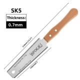 APPEARS NEW - 6 Inch Japanese Pull Saw, Hand Saw Woodworking Tools, Wood Handle, Sharp & Lightweight for Woodworking