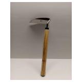APPEARS NEW - TOYPOPOR Japanese Weeding Sickle Hoe, Gardening Tools, Weed Remover, Hand Weed Cutter, Kama Twisted Scythe with High Carbon Steel Blade for Cutting Grass, Soil loosening, harvesting, Dig