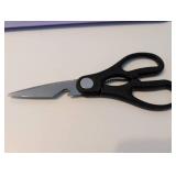 LeeLou Kitchen Scissors Multi-Purpose Stainless Steel Scissors, Suitable for Kitchen, Cutting Chicken Bones and Other Foods