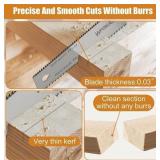 APPEARS NEW - 6 Inch Japanese Pull Saw, Hand Saw Woodworking Tools, Wood Handle, Sharp & Lightweight for Woodworking