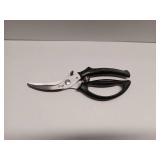 Brigii Poultry Shears, Stainless Steel Heavy Duty Kitchen Scissors with Spring Loaded Multi-Purpose Kitchen Scissors for Cutting, Seafood, Meat, Bone, Vegetable, Poultry