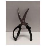 Brigii Poultry Shears, Stainless Steel Heavy Duty Kitchen Scissors with Spring Loaded Multi-Purpose Kitchen Scissors for Cutting, Seafood, Meat, Bone, Vegetable, Poultry