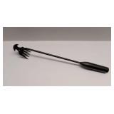 APPEARS NEW - Young4us Garden Weed Pulling Tool Uprooting Weeding Tool, 4 Teeth Weed Puller Tool Manganese Steel Garden Weeder Tool for Vegetable Gardening Planting