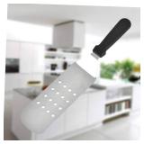 Cookware Heat Resistant Turner Stainless Steel Kitchen Turner Plastic Stick Spurdle for Griddle
