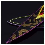 Plastic Replica Valorant Sword Karambit Knife Martial Arts Game Collection