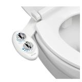 NEO 120 Mechanical Bidet Attachment White - LUXE Bidet: Hygienic Wash, Easy Install, Non-Electric, Ceramic Core