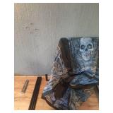 Haunted Hill Farm Lifesize Animatronic Haunted Angel Statue with Lights and Sound, Halloween - Retail: $88