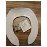 Centoco 300CC-407 Plastic Round Toilet Seat -White