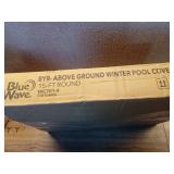 Blue Wave 8-Year 15"  Round Above-Ground Pool Winter Cover - Retail: $119