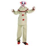 Haunted Hill Farm60 in. Touch Activated Animatronic Clown (Broken Neck) - Retail: $70
