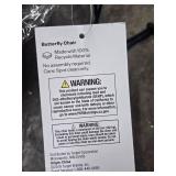 Butterfly Chair Faux Shearling Cream - Room Essentials™ - Retail: $85