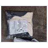 Memory Foam Filled Bean Bag Chair with Corduroy Cover Cream - Room Essentials - Retail: $85