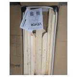 Vevor Bunkie Board Dimensions: 1040x370x152mmModel: CB003 S/N: 250801 6779 2 0536