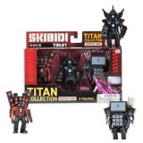 Skibidi Toilet Titan Mini Figure Set - 3pk