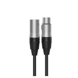 NORTH 10ft XLR Cable: Male-to-Female Microphone Connector, Audio Adapter