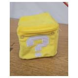 Super Mario 1-Up Mushroom Plush Set with Question Block Pouch