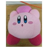 TOMY Nuiguru Knit Kirby Plush - Kirby and Friend Heart Plushie - Squishy Kirby Toys - Collectible and Cute Stuffed Animals - Gaming Gifts and Game Room Decor - Video Game Collectibles - 15 Inch