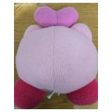 TOMY Nuiguru Knit Kirby Plush - Kirby and Friend Heart Plushie - Squishy Kirby Toys - Collectible and Cute Stuffed Animals - Gaming Gifts and Game Room Decor - Video Game Collectibles - 15 Inch