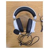 Razer Blackshark V2 X Wired Gaming Headset for PlayStation 4/Nintendo Switch/PC - White: macOS Compatible, Built-In Mic PLUGS IN - Retail: $80