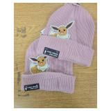 Pokemon Eevee Knit Beanie 2 Count