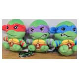 Teenage Mutant Ninja Turtles Plush Set - Nickelodeon, Set of 3