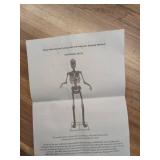Haunted Hill Farm 8 ft Tall Motion-Activated Towering Skeleton, Premium Talking Halloween Animatronic Decoration, Plug-In, HHTWRSKEL-2FLSA - Retail: $280