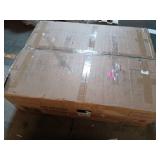 Modern Adjustable Convertible Loveseat Sofa Bed - Black - Retail: $528