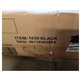 Modern Adjustable Convertible Loveseat Sofa Bed - Black - Retail: $528