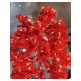 Northlight Pre-Lit Artificial Tinsel Christmas Tree - 3