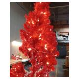 Northlight Pre-Lit Artificial Tinsel Christmas Tree - 3