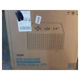 BalanceFrom 3/4 In. Thick High Quality EVA Foam Interlocking Tiles Puzzle Exercise Mat, 24 Sq. Ft. - Retail: $32