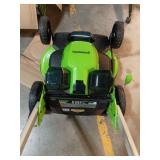 Greenworks 60V 25  Self-Propelled Lawn Mower with (2) 4.0 Ah Batteries & Rapid Charger 2546002 - Retail: $600