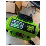 Greenworks 60V 25  Self-Propelled Lawn Mower with (2) 4.0 Ah Batteries & Rapid Charger 2546002 - Retail: $600