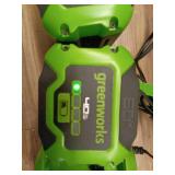 Greenworks 60V 25  Self-Propelled Lawn Mower with (2) 4.0 Ah Batteries & Rapid Charger 2546002 - Retail: $600