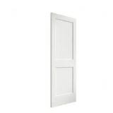 EightDoors 30-in x 80-in White Primed 2-panel Smooth Solid core Primed Pine Wood Slab Door - Retail: $244