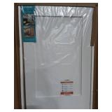 EightDoors 30-in x 80-in White Primed 2-panel Smooth Solid core Primed Pine Wood Slab Door - Retail: $244