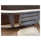 Better Homes and Gardens Bankston Dining Chair, Set of 1, White - Retail: $151