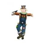 71  X 50  Metal Scarecrow Yard Decoration - Retail: $63