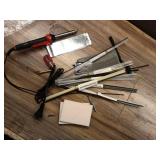 110V/100W Plastic Welding Kit - Includes Plastic Welder, 40 Welding Rods, Multiple Tips, and Accessories - Ideal for Car Bumpers, Dashboards, Kayaks, and More - Fast Heating, Easy to Use for Beginner