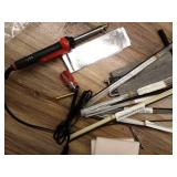 110V/100W Plastic Welding Kit - Includes Plastic Welder, 40 Welding Rods, Multiple Tips, and Accessories - Ideal for Car Bumpers, Dashboards, Kayaks, and More - Fast Heating, Easy to Use for Beginner