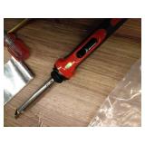 110V/100W Plastic Welding Kit - Includes Plastic Welder, 40 Welding Rods, Multiple Tips, and Accessories - Ideal for Car Bumpers, Dashboards, Kayaks, and More - Fast Heating, Easy to Use for Beginner