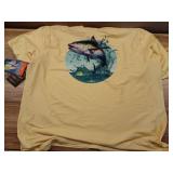 Habit Outdoors XL Apparel - Watercolor Tuna Design