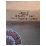 Zeny PVC Floor Mat 8.5x8.5x118.5CM/3.35x3.35x46.65IN