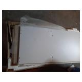 Winsome Halifax Cabinet with 5 Drawer & 1 Side Cabinet White: Modern Office Furniture, Wood Composite Printer Stand - Retail: $120